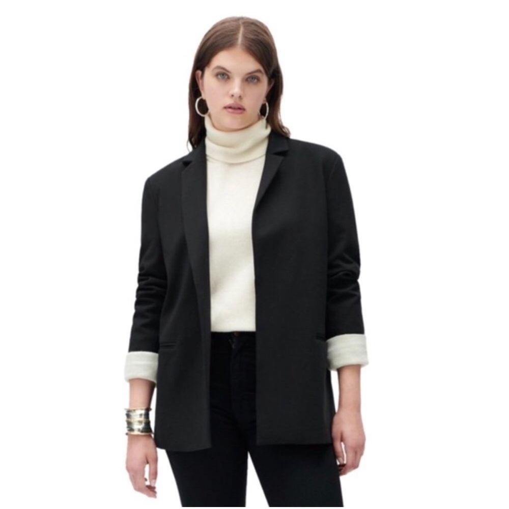 Everybody & Everyone Totally Possible Blazer Black Oversized Ethical10/12 M/L